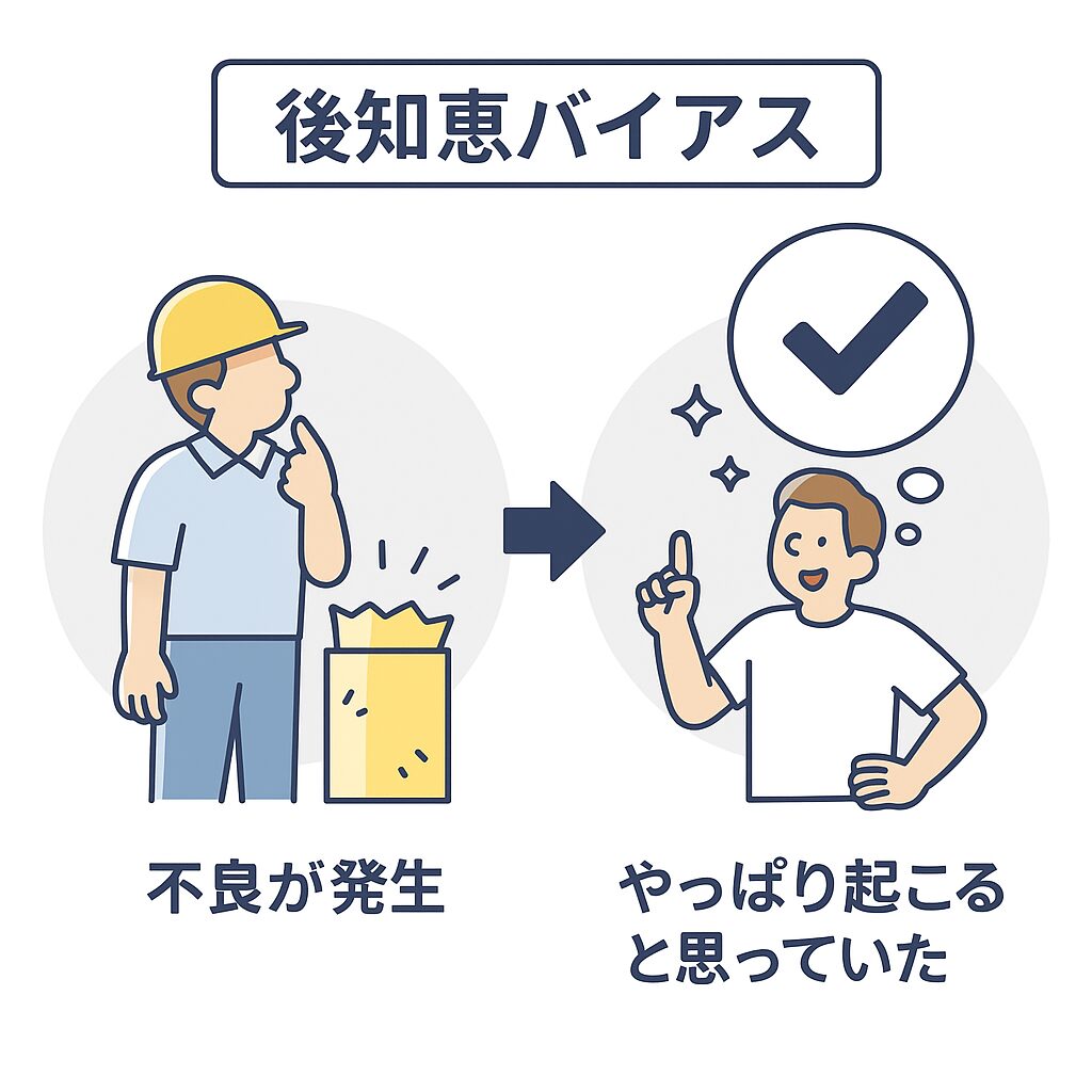 後知恵バイアス