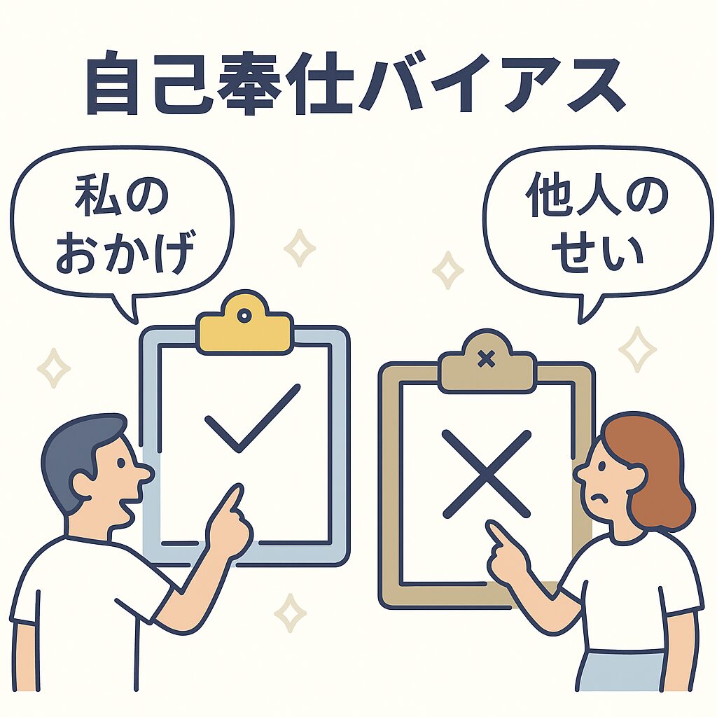 自己奉仕バイアス